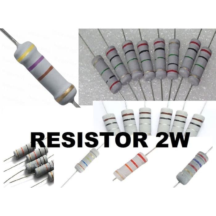 Resistor Karbon 2 Watt 10 Ohm 10R 5%