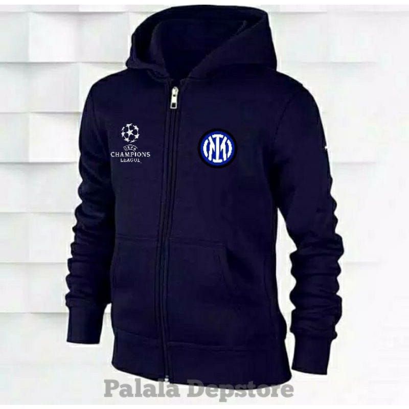 SWITTER HOODIE ZIPPER INTER MILAN