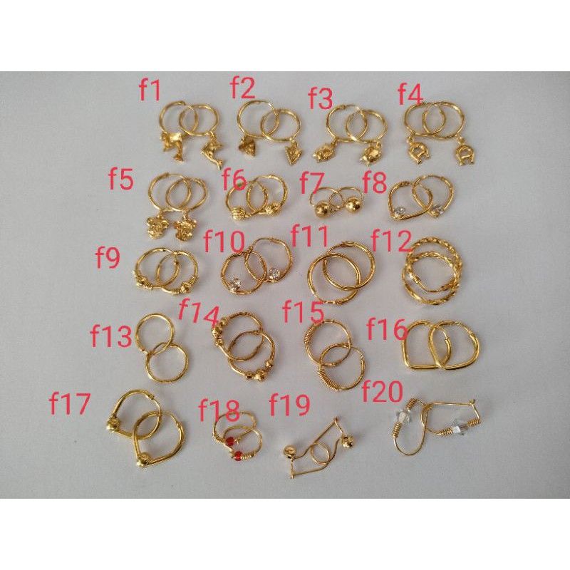 Anting anting anak / dewasa EMAS ASLI