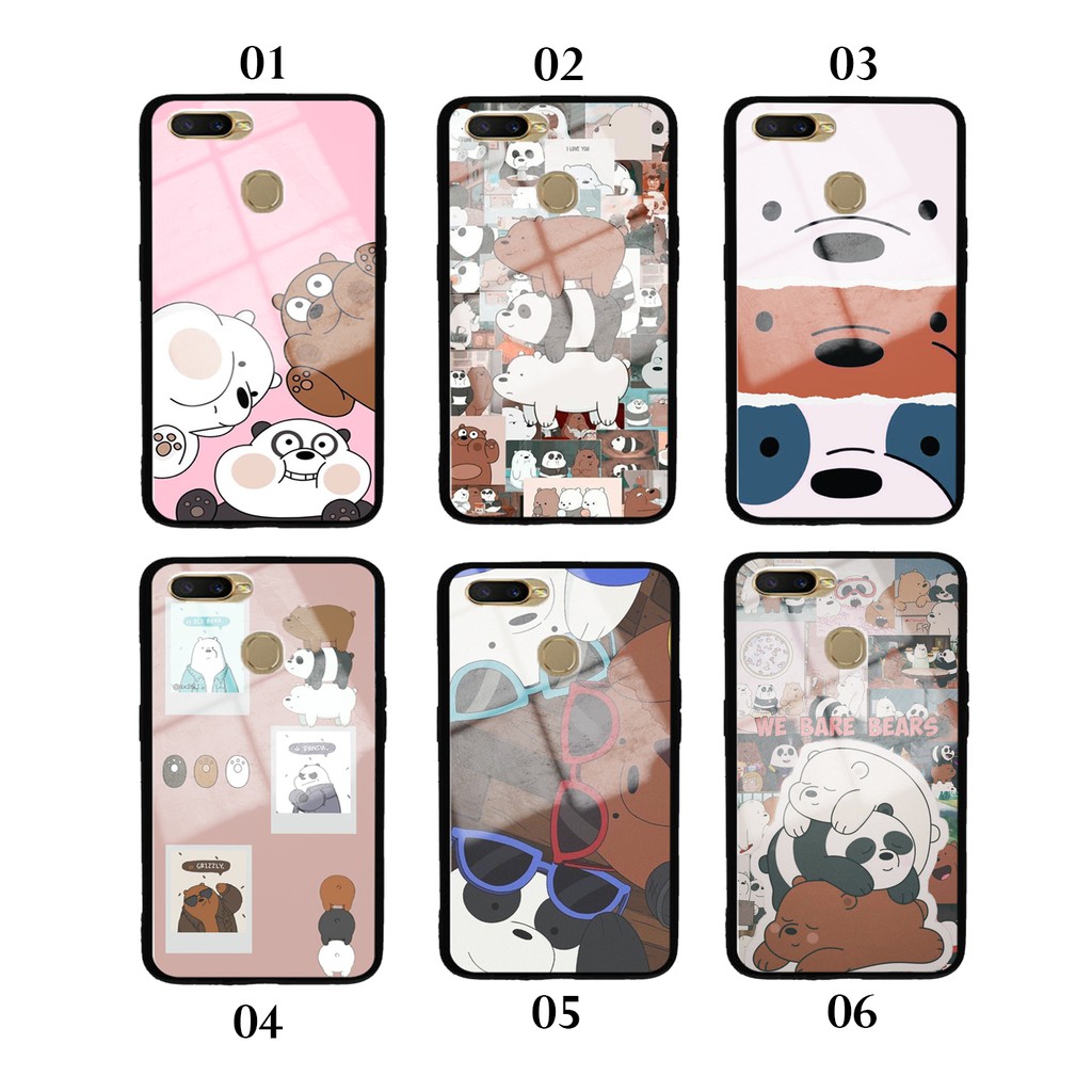 Soft case Kaca (SF92) For Oppo A16 A39 A83 A37 F7 F5 A3S A53 A33 2020 A15 A54 A7 A12S A1K A11K | Cas