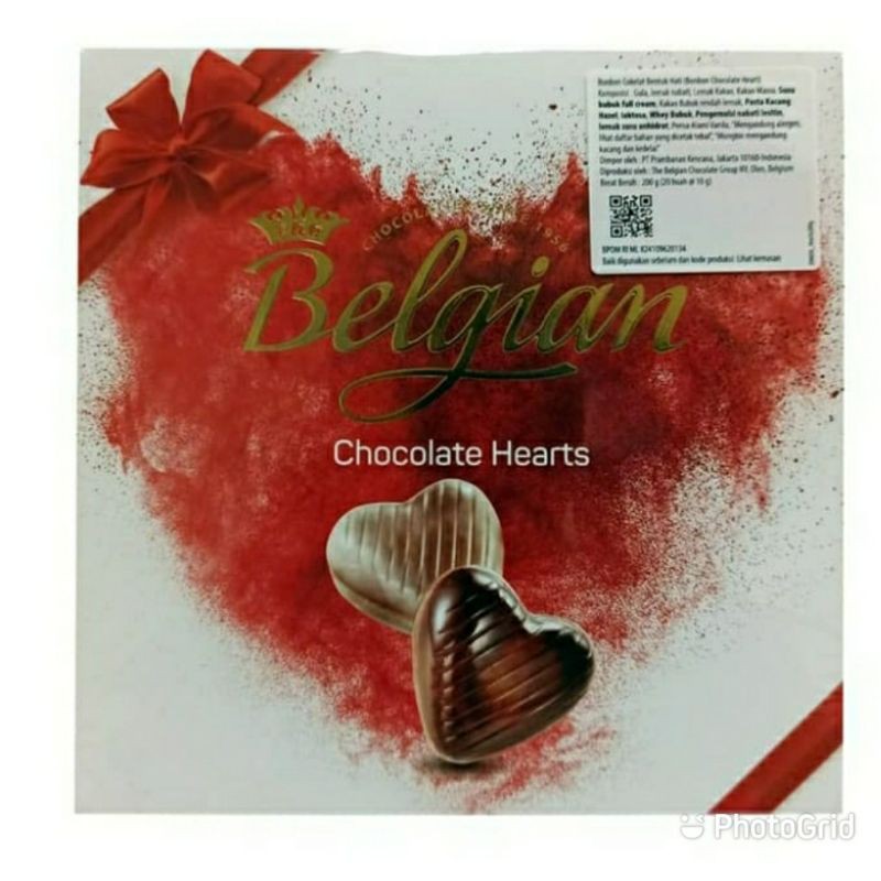 

Belgian Chocolate Hearts 200gr-Chocolate Import