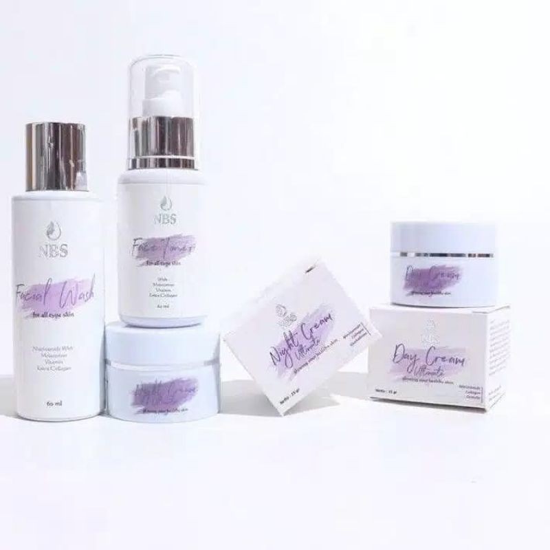 NBS SKINCARE ULTIMATE/ Paket wajah nbs ultimate