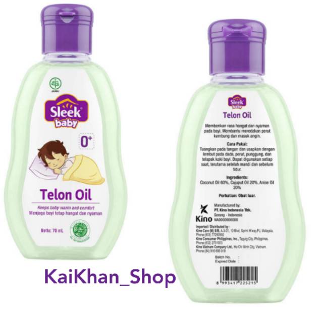 SLEEK BABY Telon Oil - 70 ml