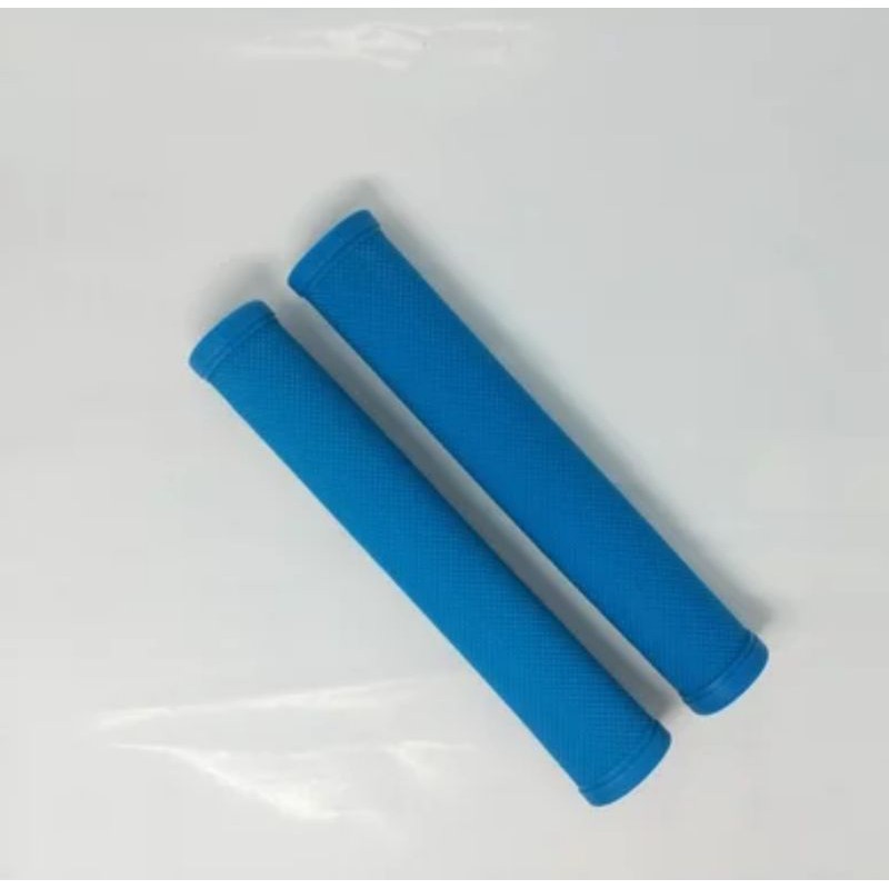 hand grip sepeda fixie biru muda - hand grip sepeda panjang - hand grip sepeda