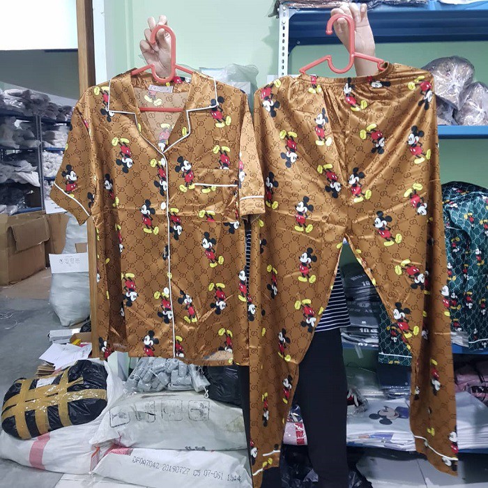 BISA COD..!!! 0740650 GG MICKEY SLEEPWEAR SET