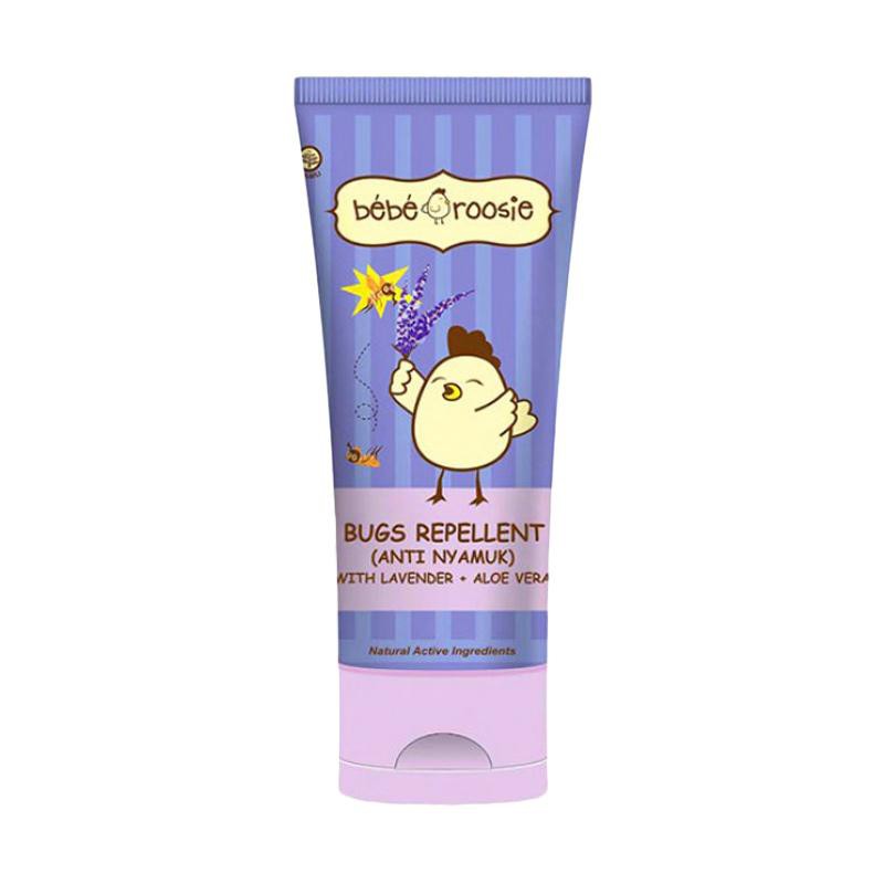 Bebe Roosie Bugs Repellent with Lavender + Aloe Vera 60gr / Telon Cream Anti Nyamuk Bebe Rosie