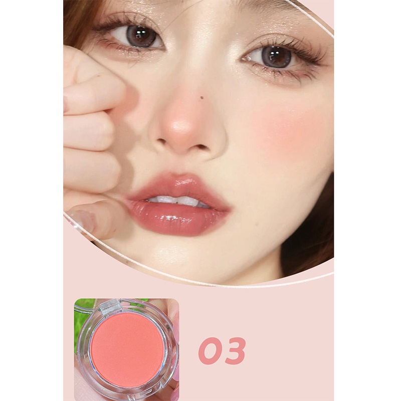 Natural Blush  Cosmetic Rouge Lasting Rias Mata