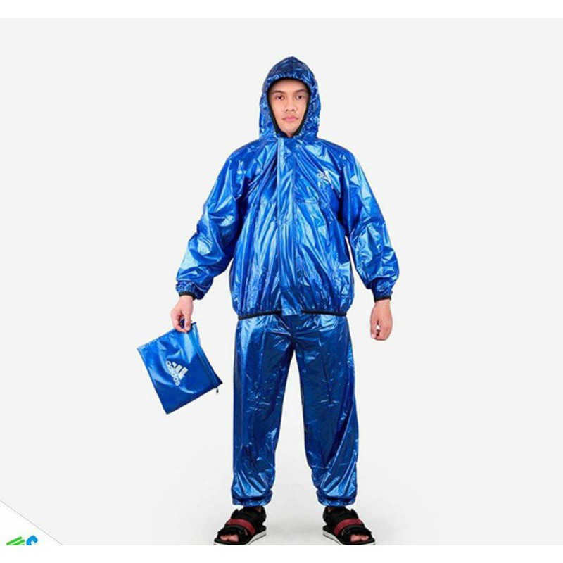 Jas Hujan Setelan Dewasa Sauna Suit Adidas