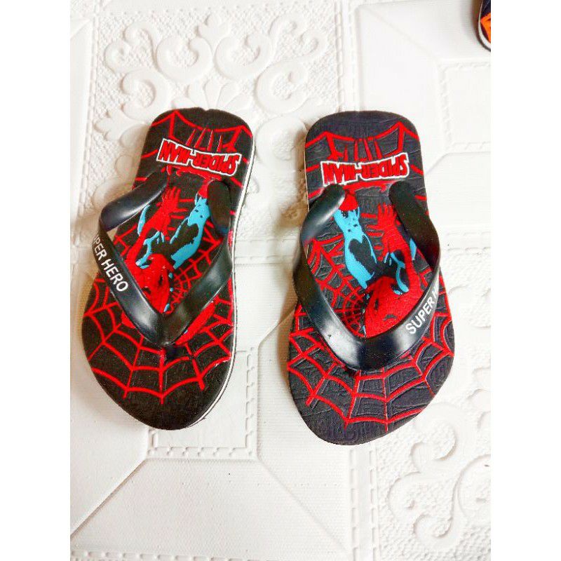 Sandal Jepit Anak Karakter Super Hero