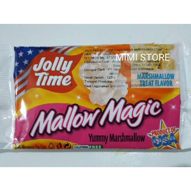 

POP CORN JOLLY TIME RASA MALLOW MAGIC
