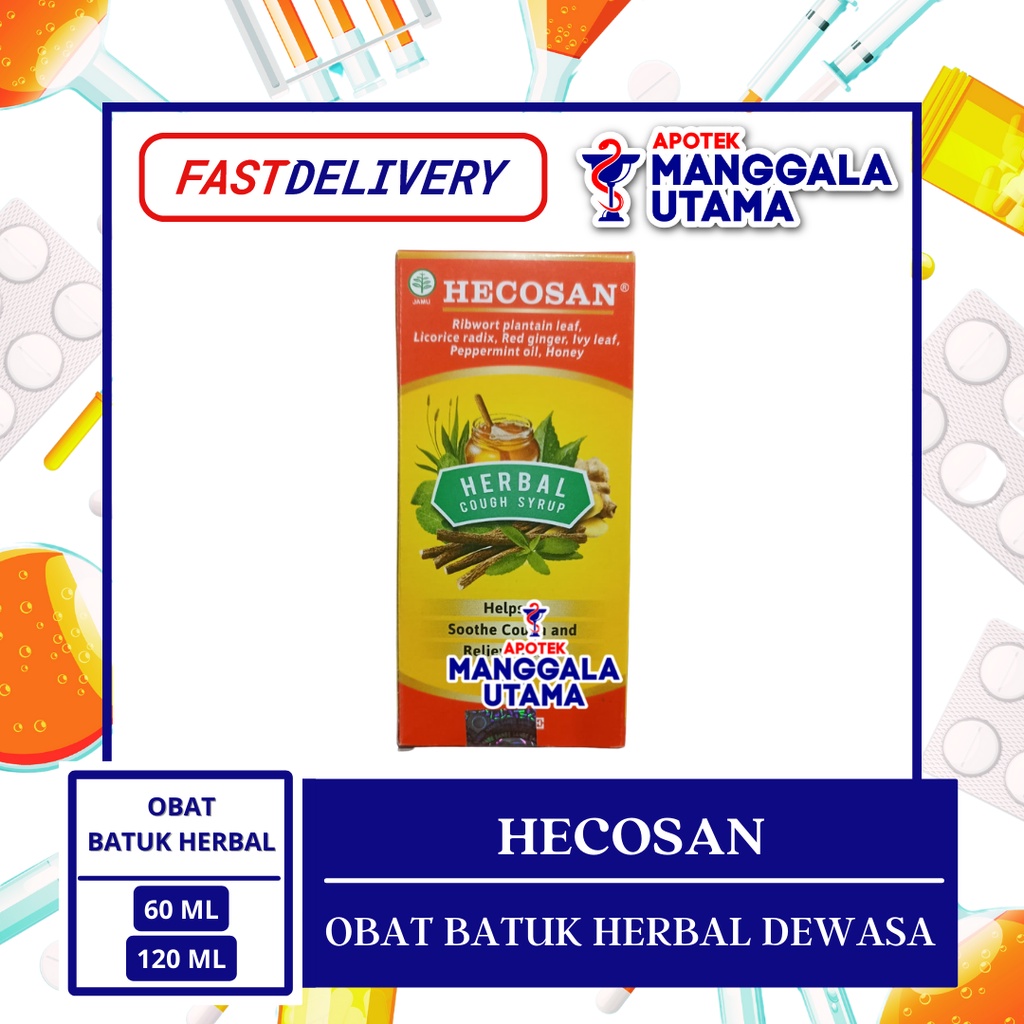 HECOSAN SIRUP OBAT BATUK ISI 120 ML