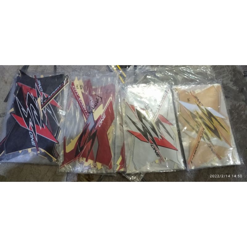 STRIPING STANDAR ORI LIST STIKER MOTOR CS1 STIKER CS ONE CITY SPORT READY STOK
