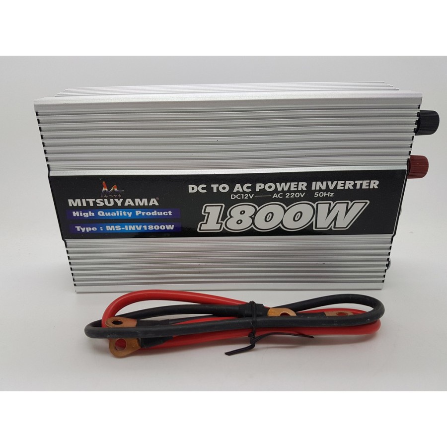 POWER INVERTER INVETER MITSUYAMA 1800W 1800WATT DC 12V TO AC 220V