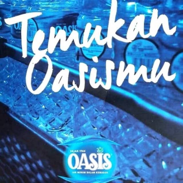 

Oasis botol 600ml 1 dus isi 24 botol