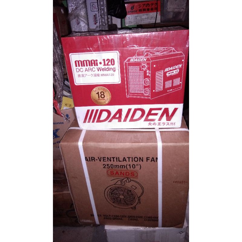 Mesin Las Travo Las Inverter DAIDEN MMA 160 A - 900 Watt