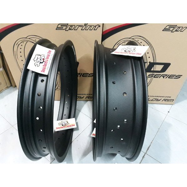 BRILIANT Velg Lebar 350-500 ring 17 Rossi Sprint XD 36H velg lebar 3.5 inci 5 inci ring 17