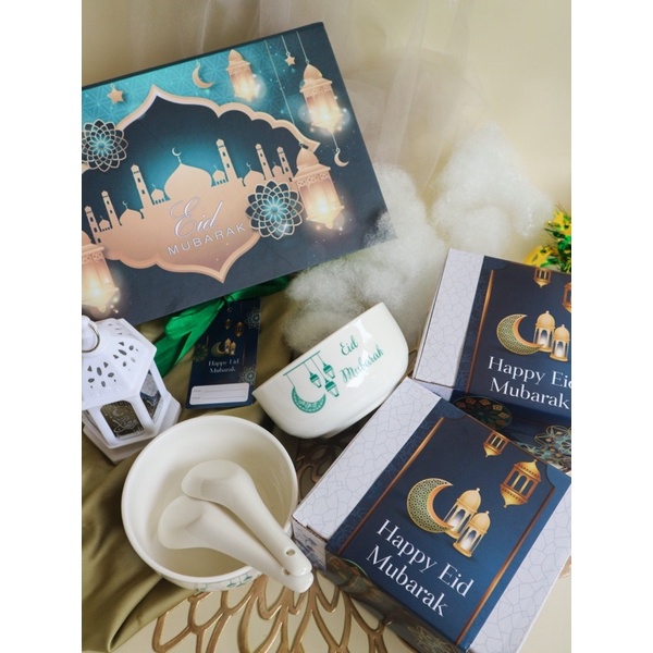 

Promo 7.7 hampers lebaran ceramic bowl set isi 2 pcs free hangtag hampers eid mubarak hampers idul