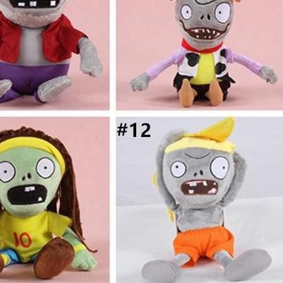 ❈ Boneka Plants Vs Zombie 15cm - 30cm New Boneka Zombie Boneka Plant Vs Zombie PART 1 ☄