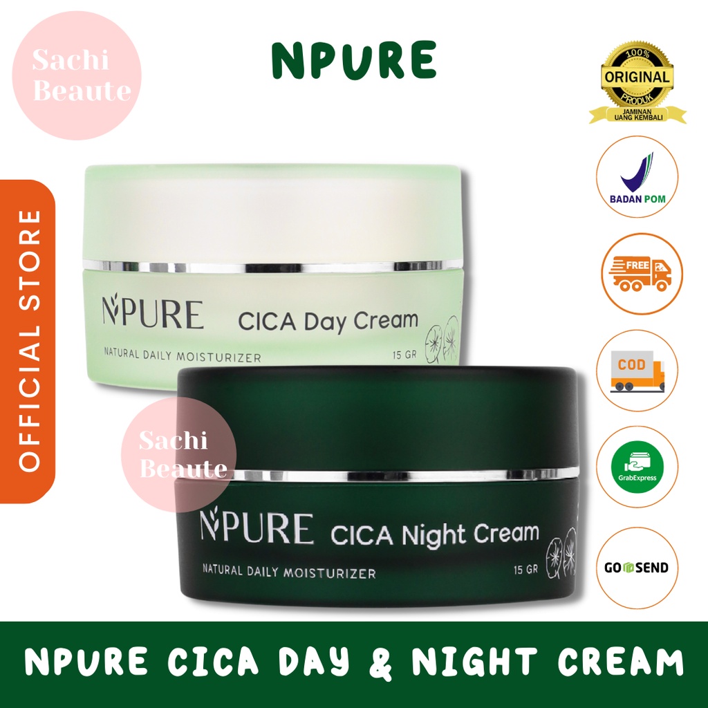 NPURE Centella Asiatica Day Cream Night Cream (Cica Series)