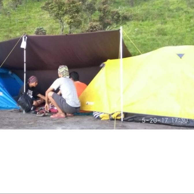 Tiang flysheet Tiang bivak Ds adventure bahan alumunium