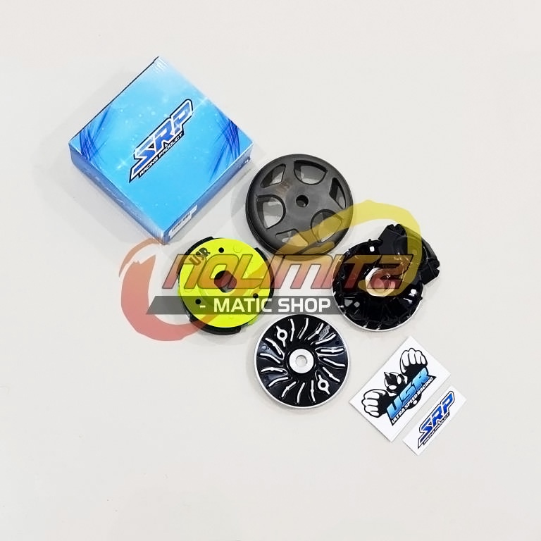 Paket CVT Pulley Mangkok Kampas SRP Ultra Speed Racing Vario 125 150