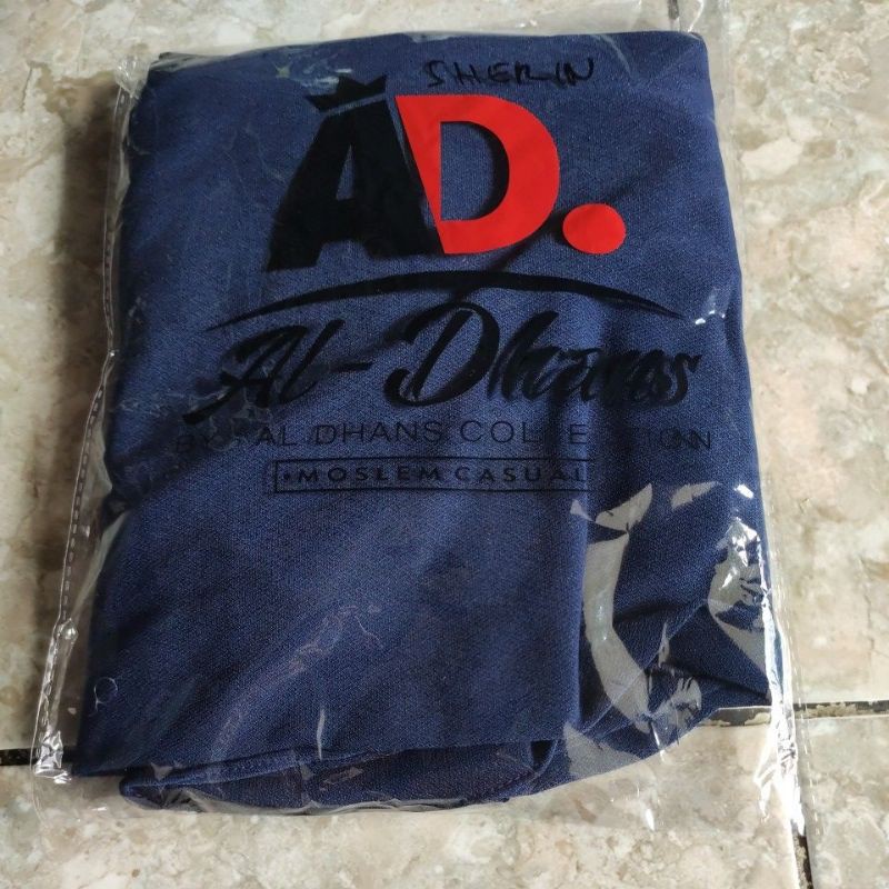 HIJAB INSTAN SHERIN POLOS ORI AL-DHANS-Navy