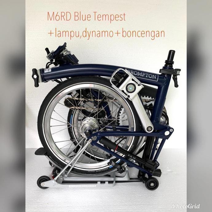 Brompton M6RD Blue Tempest