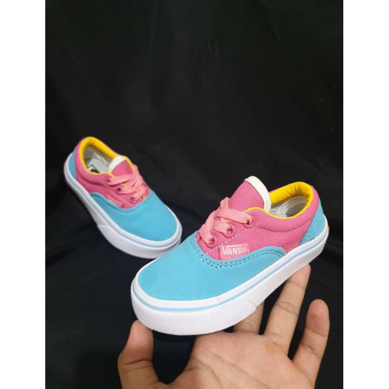 SEPATU ANAK VANS RAINBOW PREMIUM QUALITY VANS ANAK CEWEK