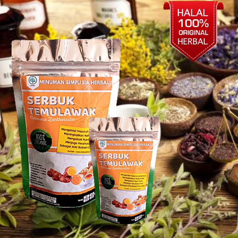 

Simplisia Herbal Serbuk Temulawak murni