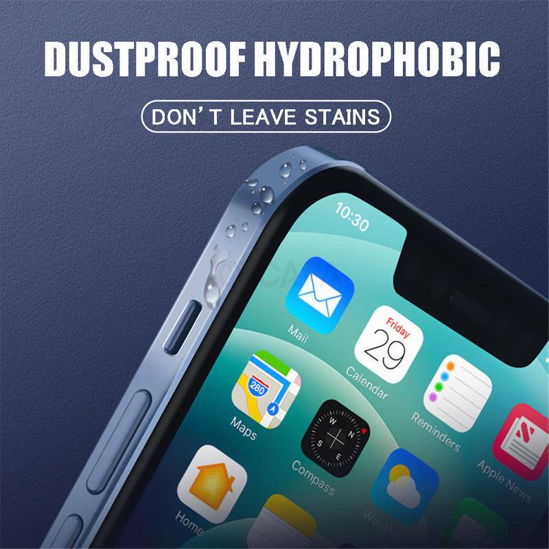 1pcs Carbon Fiber Sticker Clear Matte Phone Side Film For iPhone 13 Pro Max Frame Protective Border Hydrogel Film For iPhone 13 mini