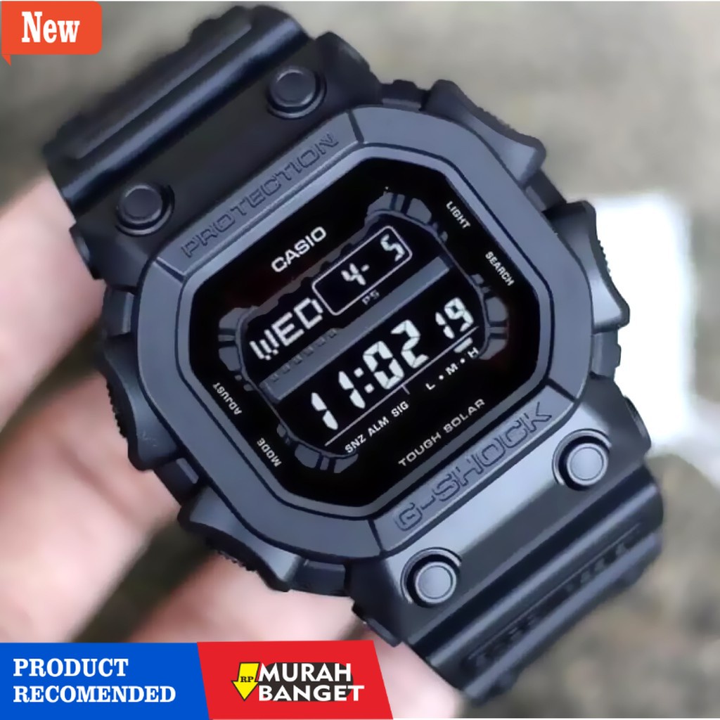 Jam digital pria terbaik- Jam Tangan Pria Digital Fullblack GX-56BB-MONSTER NEW limited edision