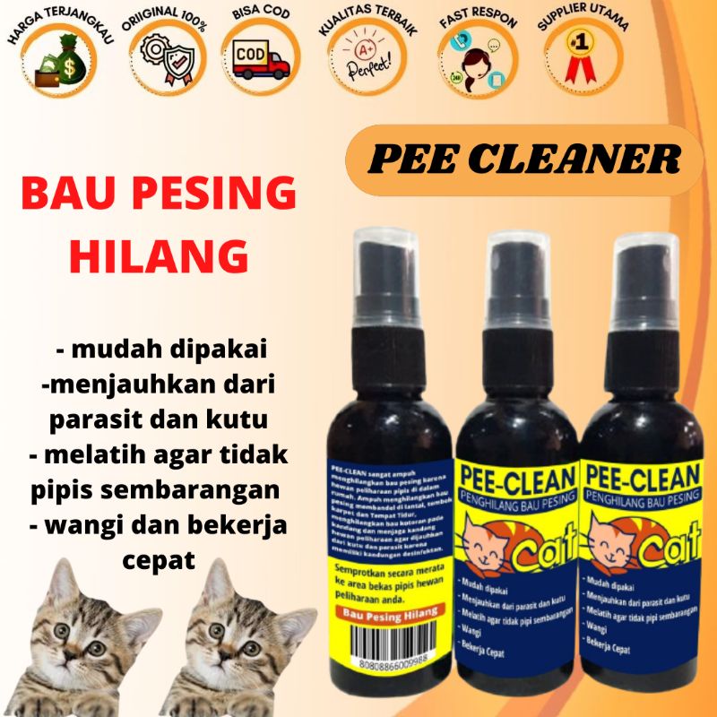 PENGHILANG BAU PESING PIPIS PUP BAU KOTORAN HEWAN BAU TIDAK SEDAP HEWAN KUCING ANJING KELINCI HAMSTER TERMURAH