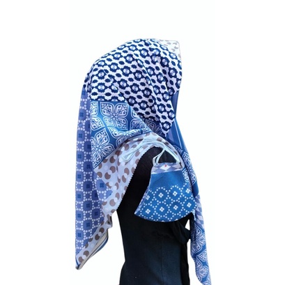 SEGIEMPAT UMAMA MIRACLE PRINT FREE MASKER / HIJAB GRATIS MASKER