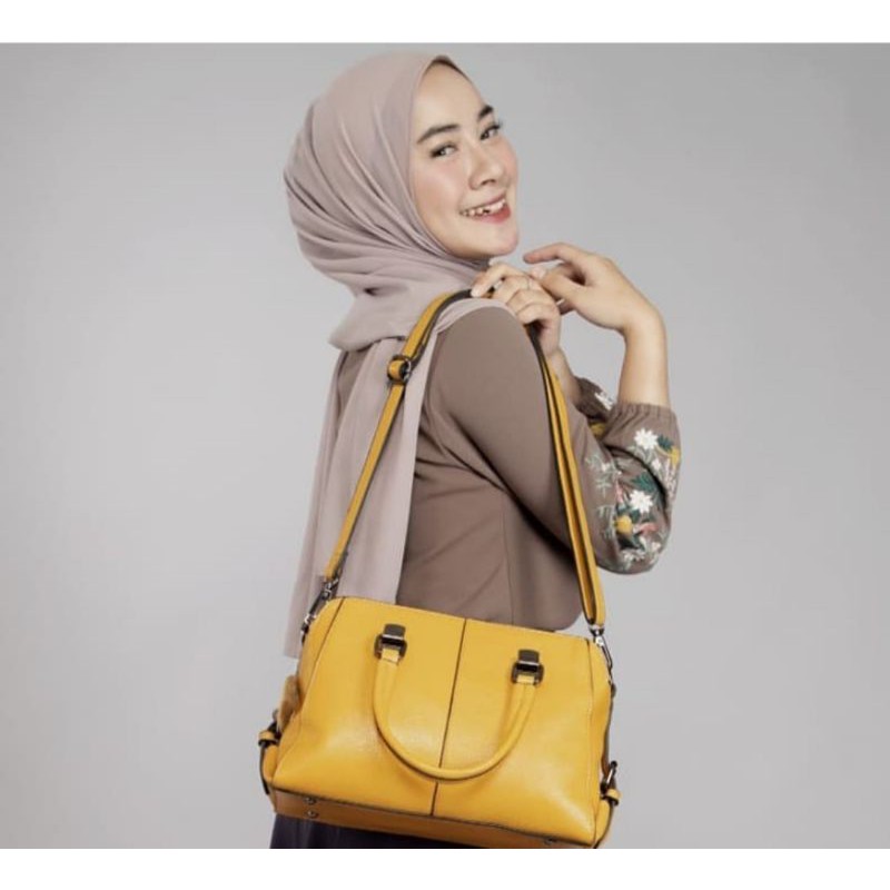 Tas Kulit Sapi Asli Zammora Bulvery Bag