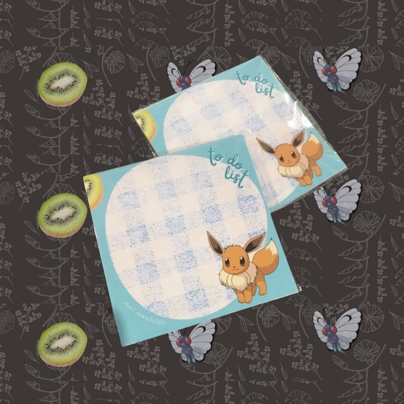 

Kiui! Cute Memo Pad Mini Note Pokemon Edition