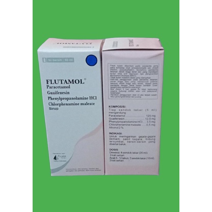 FLUTAMOL SIRUP 60 ML