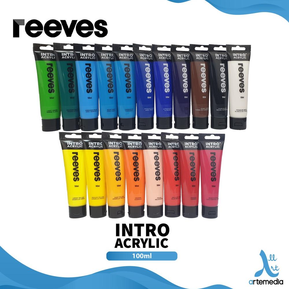 

[PRODUK JI9NA] Cat Akrilik Reeves Intro 100ml Acrylic Paint Color NL9