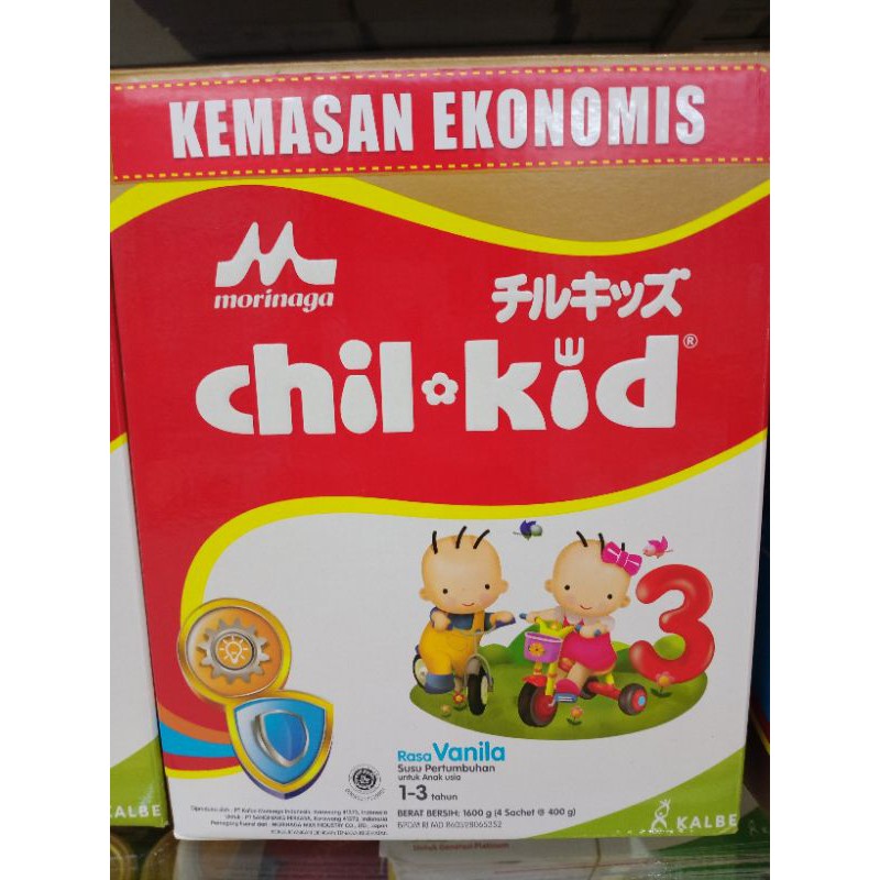 

chil kid 1600 gr rasa vanila dan madu