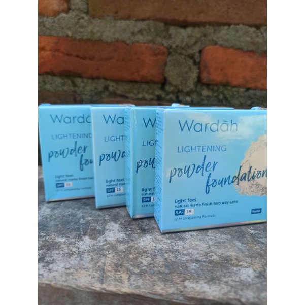 ❤️FEBBRY❤️(kemasan baru)BEDAK PADAT REFIL BEDAK WARDAH REFIL WARDAH POWDER FOUNDTION