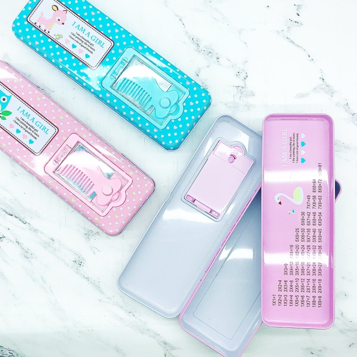 

Mantap Kotak Pensil Polkadot Cute Animal Trendi