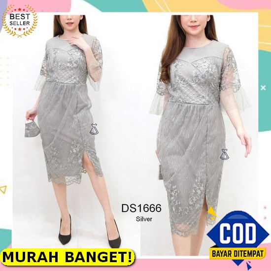 Baju Dress Wanita Remaja Trendy Kekinian Trend 2021 2022 Hits Terbaru Gaun Pesta Casual Kondangan Na