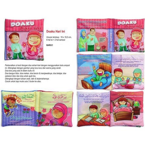 Buku Bantal / Softbook : Doaku Hari Ini