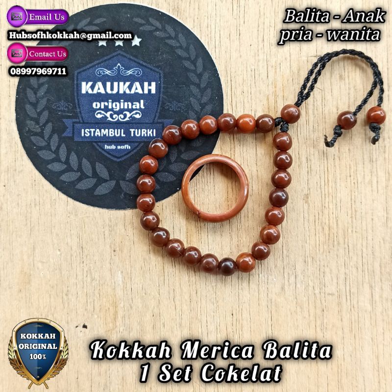 Gelang Kokkah ANAK 5-12 TAHUN Model MERICA kokka koka kaukah kaokah