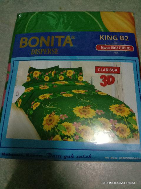 Sprei Bonita Disperse 120 160 180 3d Random Motif