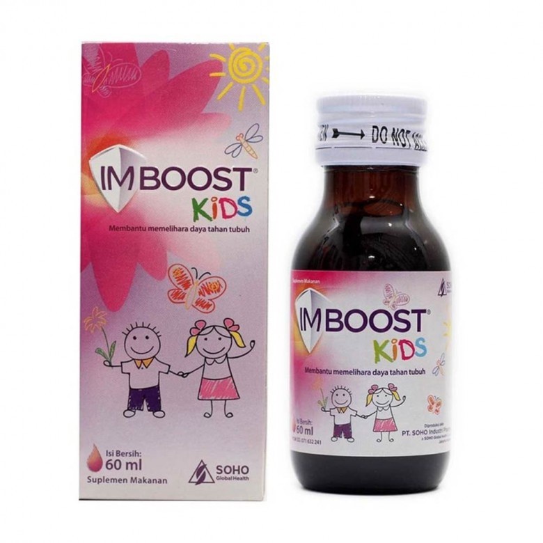 IMBOOST Kids Sirup 120 ML Vitamin Daya Tahan Tubuh Anak Suplemen 60 ML