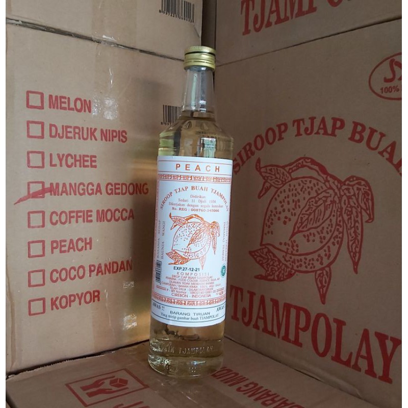 

SIRUP TJAMPOLAY Rasa Peach EXP DEC 2026