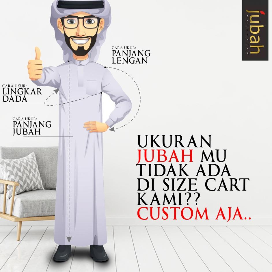 Terbaik.. DeJubah - Jubah Pria Luaran Model Jubah Habib