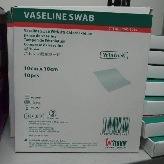 VASELINE SWAB