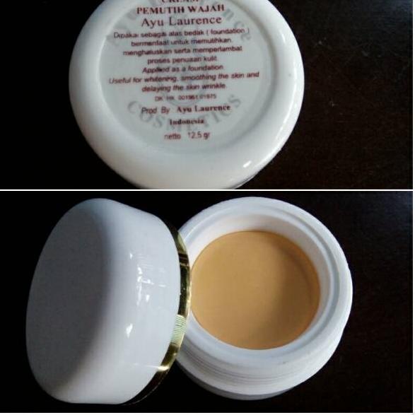 New AYU LAURENCE KRIM PEMUTIH/ALAS BEDAK/FOUNDATION
