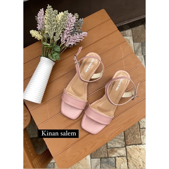 DECLARE&amp;DEE KINAN HEELS BLOCK 5 CM PREMIUM QUALITY